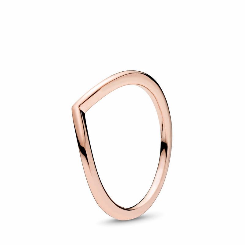 Pandora Rose™ Shining Wish Stackable Ring Ireland - Pandora Rose - 935486EMY